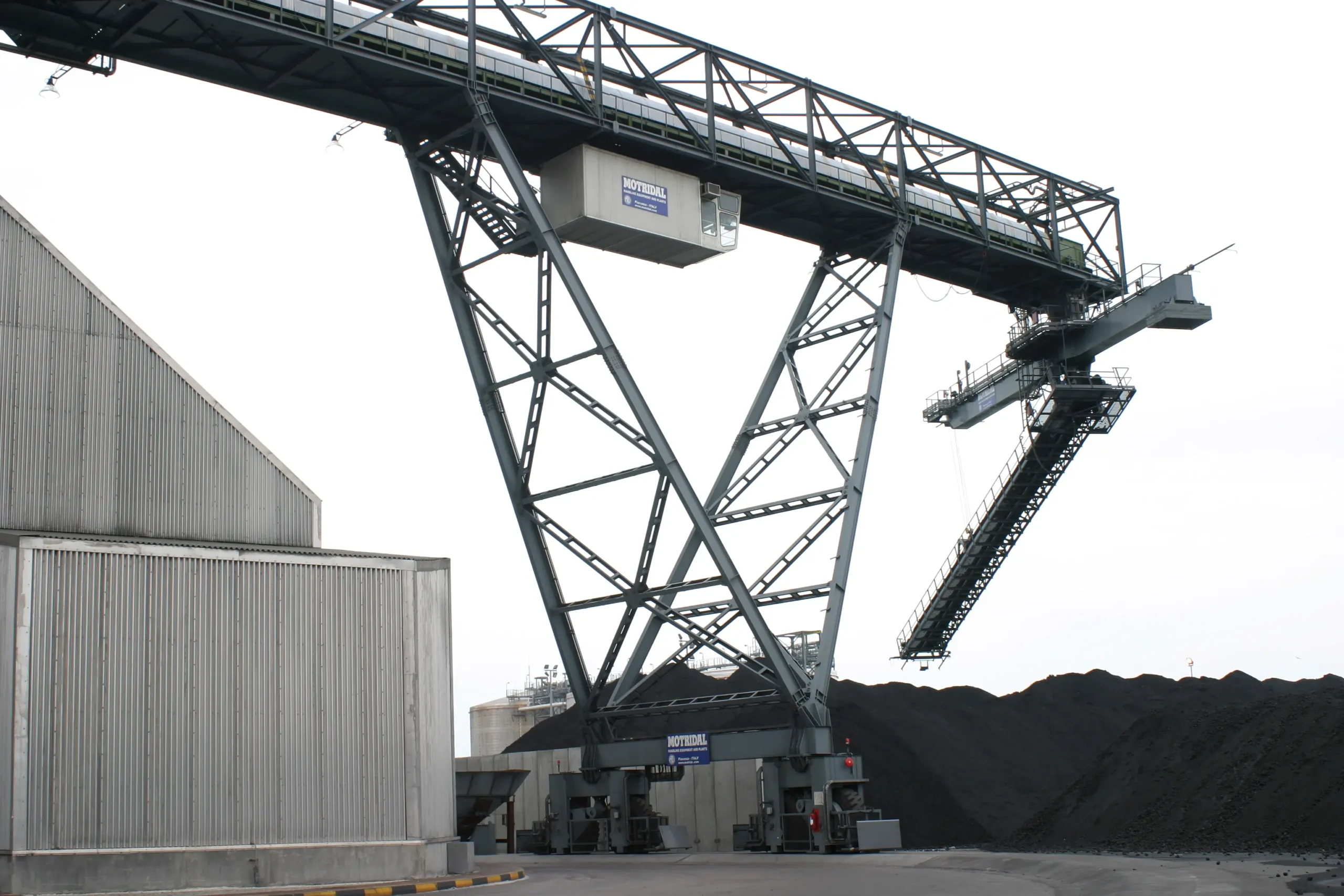 Bumatech conveyor system designed for mining operations in extreme cold environments